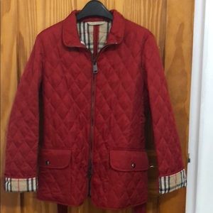 Burberry quilted jacket